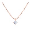 CZ Silver Necklace SPE-5658